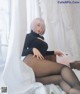 Coser @ 白 烨 Vol.004: 毛衣 套装 (128 photos)